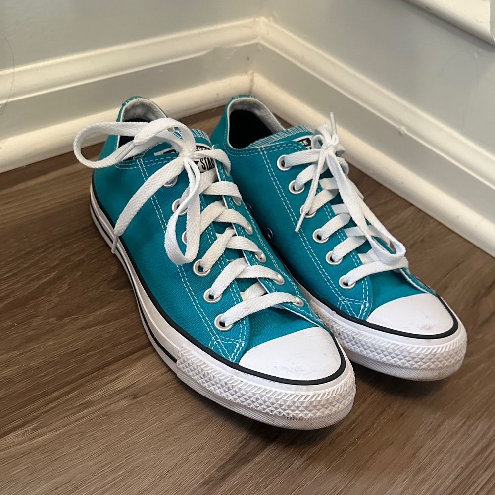 Teal Converse